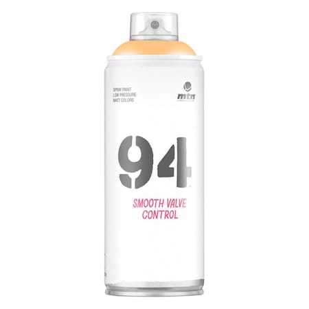 Montana Colors 11 oz 94 Matte Spray Paint, Plural Orange - 6 per Pack, 6PK 1863174